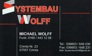 Systembau Wolf
